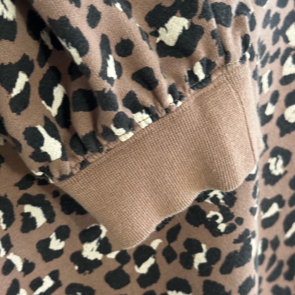 Rails Reeves Sweater Mountain Leopard Print Top S… - image 8